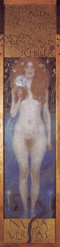 Gustav Klimt Nuda Veritas